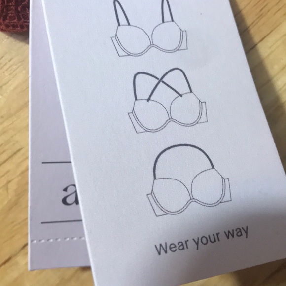 NWT Coverable Bra 36A Rust color - Picture 4 of 10